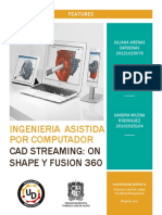 On Shape y Fusion 360