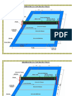 Medidas de La Cancha de Voley 0
