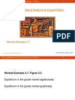 Chapter 3: Simultaneous Equations: Worked Example 3.7