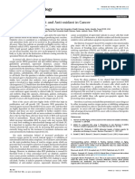 Critical Role of Oxidant and Antioxidant in Cancer 2168 9547.1000e110