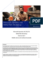 Microsoft Dynamics AX 2012 R3 Warehouse Management Hands On Lab 4