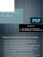 Strategi Promosi Kesehatan