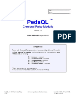 Peds Q LTM Cerebral Palsy Module