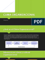 Clima Organizacional