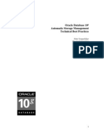 Oracle Database 10 Automatic Storage Management Technical Best Practices