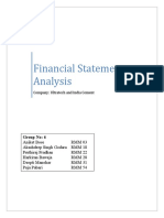 Financial Statement Analysis