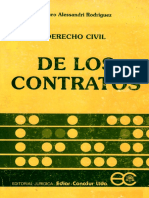 Alessandri Rodriguez Arturo - de Los Contratos Chile