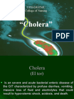 "Cholera": Uph-Djgtmu College of Nursing