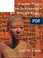 Cuatro Viajes en La Literatura Del Antiguo Egipto PDF