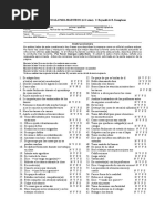 BASC. Escalas Evaluativas de Los Profesores (6-11 Años)