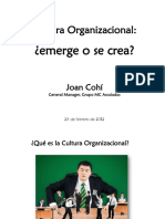 Cultura Organizativa 