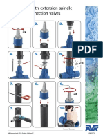 AVK Fixed Length Extension Spindle For Service Connection Valves