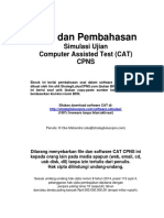 Pembahasan Soal CAT CPNS