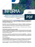 IN-129 Sobre Procedimento Especial de Fiscalizacaoda NR 12 PDF