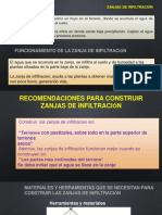 Zanjas de Infiltracion y Desviacion