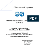 SPE Oil and Gas Reservees Mapping