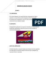 Manual Analisis Aceite Lubricante Motor Muestras Contaminacion Mantenimiento Cambio Verificacion Nivel PDF