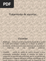 Tratamiento de Escorias