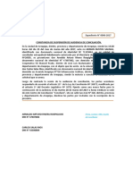 Constancia de Suspension de Audiencia de Conciliación