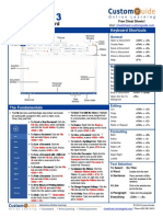 Word 2013 Quick Reference