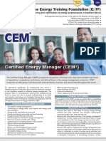 EnTF CEM Course E-Brochure