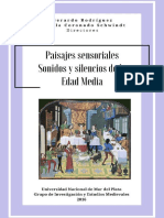 Paisajes Sensoriales. Sonidos y Silencios de La Edad Media Rodríguez Coronado PDF