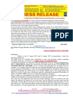 20170929-PRESS RELEASE MR G. H. Schorel-Hlavka O.W.B. ISSUE - Re OBJECTION To JURISDICTION Re Citizenship Litigations, Etc & The Constitution