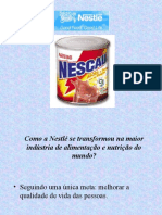 Plano de Marketing Nescau