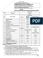 Vacancy For Faculty at CSMSS's AYURVED MAHAVIDYALAYA & RUGNALAYA, Aurangabad