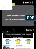 LeanCor Capabilities Presentation - The Lean Logistics Operations Provider