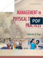 Management in Physical Therapy Practices - Page, Catherine (SRG) PDF