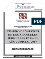 Aranceles 2017 PDF