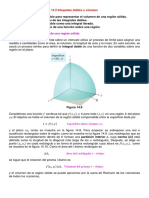 Secc 14.2, Integrales Dobles y Volumen