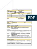 Modelo para Documento de Requisitos