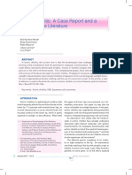 Actinic Cheilitis: A Case Report and A Review of The Literature