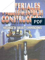 Vicente Pérez Alamá-Materiales y Procedimientos de Construcción - Mecánica de Suelos y Cimentaciones-Trillas (1998)