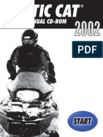 2002 Arctic Cat Mountain Cat 600 EFI SNOWMOBILE Service Repair Manual PDF