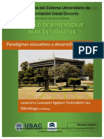 1 - 5 MAE Paradigmas Educativos y Desarrollo Del CNB