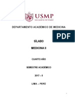 Sílabo de Medicina II