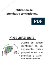 Identificación de Premisas y Conclusiones