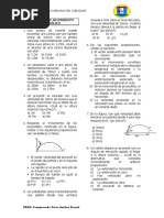 Problemas de Movimiento Parabòlico