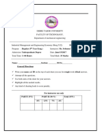 Final Exam For Ee