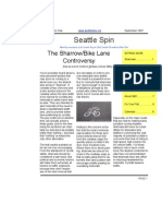 Seattle Spin: The Sharrow/Bike Lane Controversy