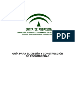 Guía para El Diseño y Construcción de Escombreras PDF