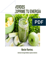 ZUMOS VERDES. Exprime Tu Energía