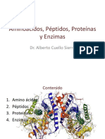 Aminoácidos, Péptidos, Proteínas y Enzimas