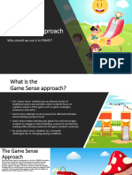 Game Sense Approach: Why Should We Use It in PDHPE?