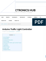 Arduino Traffic Light Controller