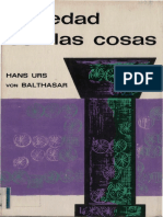 Balthasar - Seriedad Con Las Cosas - Sígueme 1968 PDF