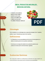 Fitoquimica, Productos Naturales